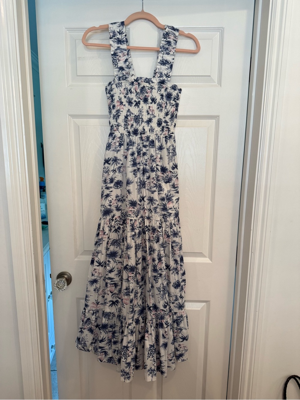 Abercrombie & Fitch Smocked Maxi Dress